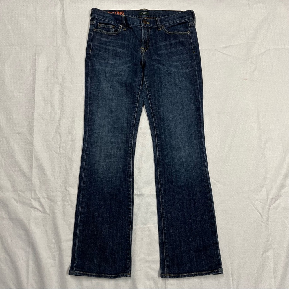 J crew ladies hipslung stretchy jeans size 31r